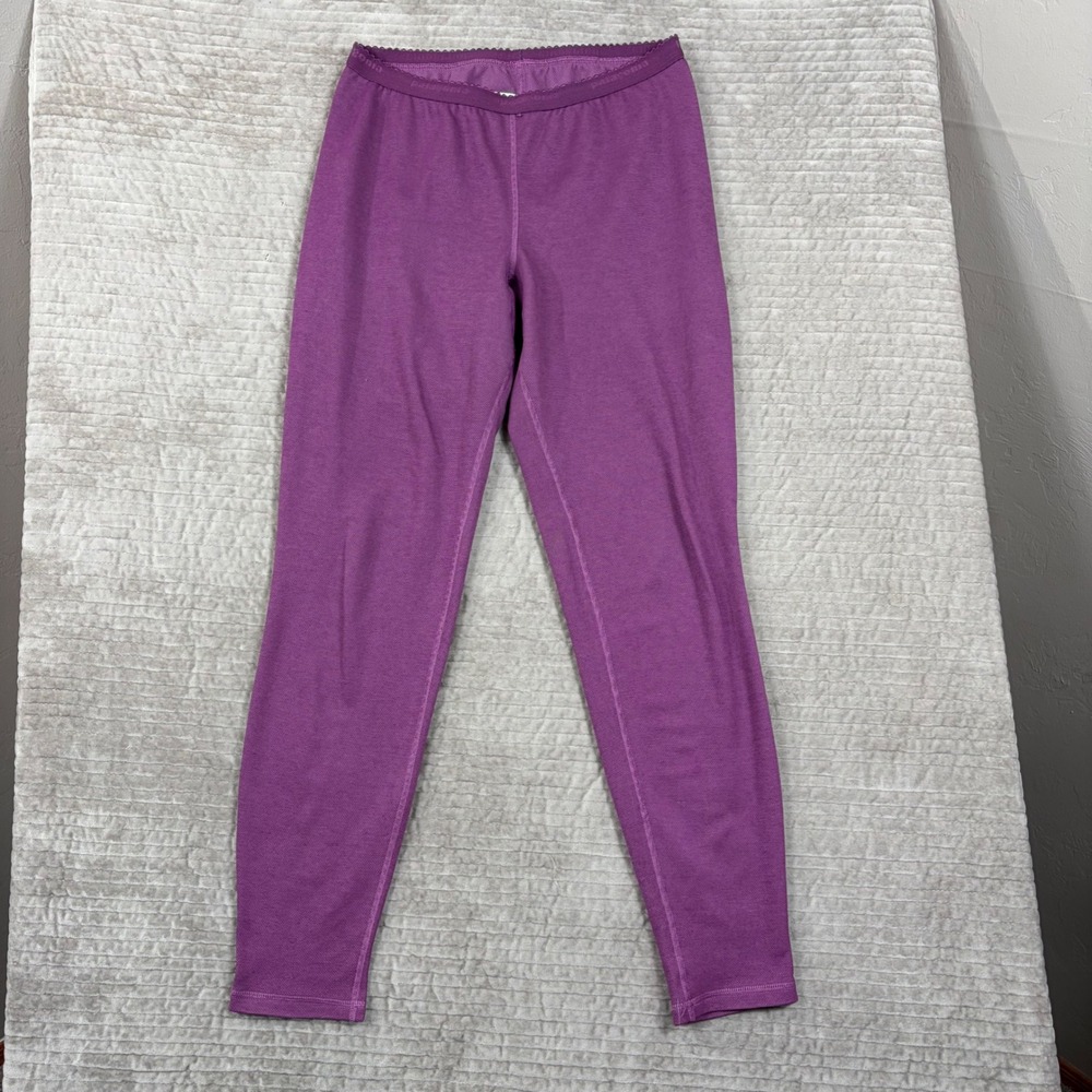 Patagonia Capilene Performance Baselayer Leggings Purple Womens Large 44341F9